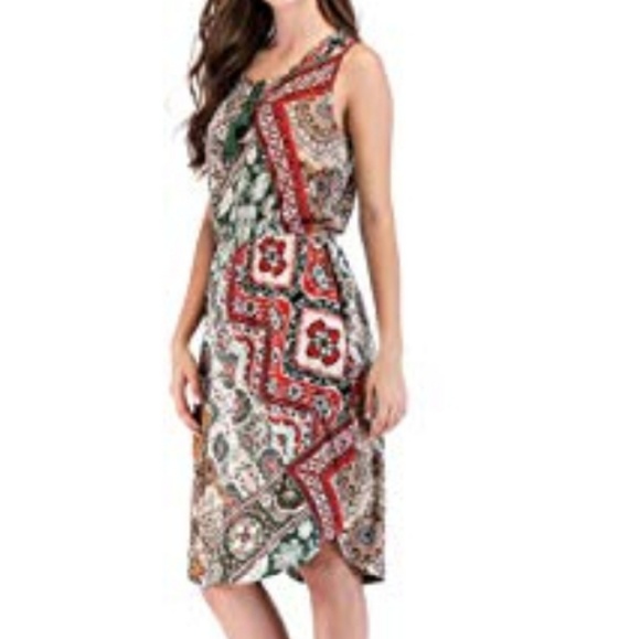 Dresses & Skirts - Boho Print  Sundress NWT